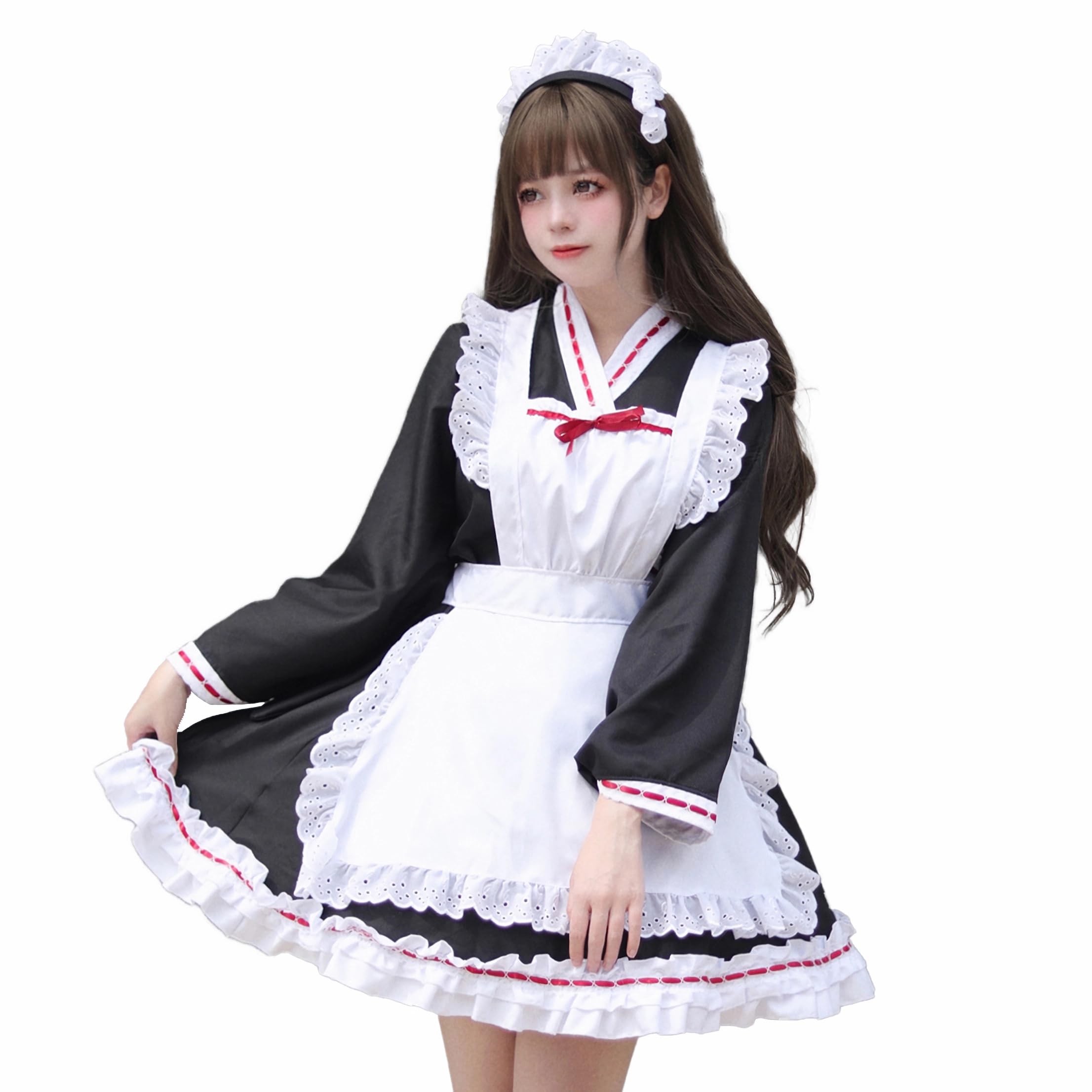 1点もの！ひらひらが可愛いメイド風着物 1点もの！ひらひらが可愛いメイド風着物 【公式通販】